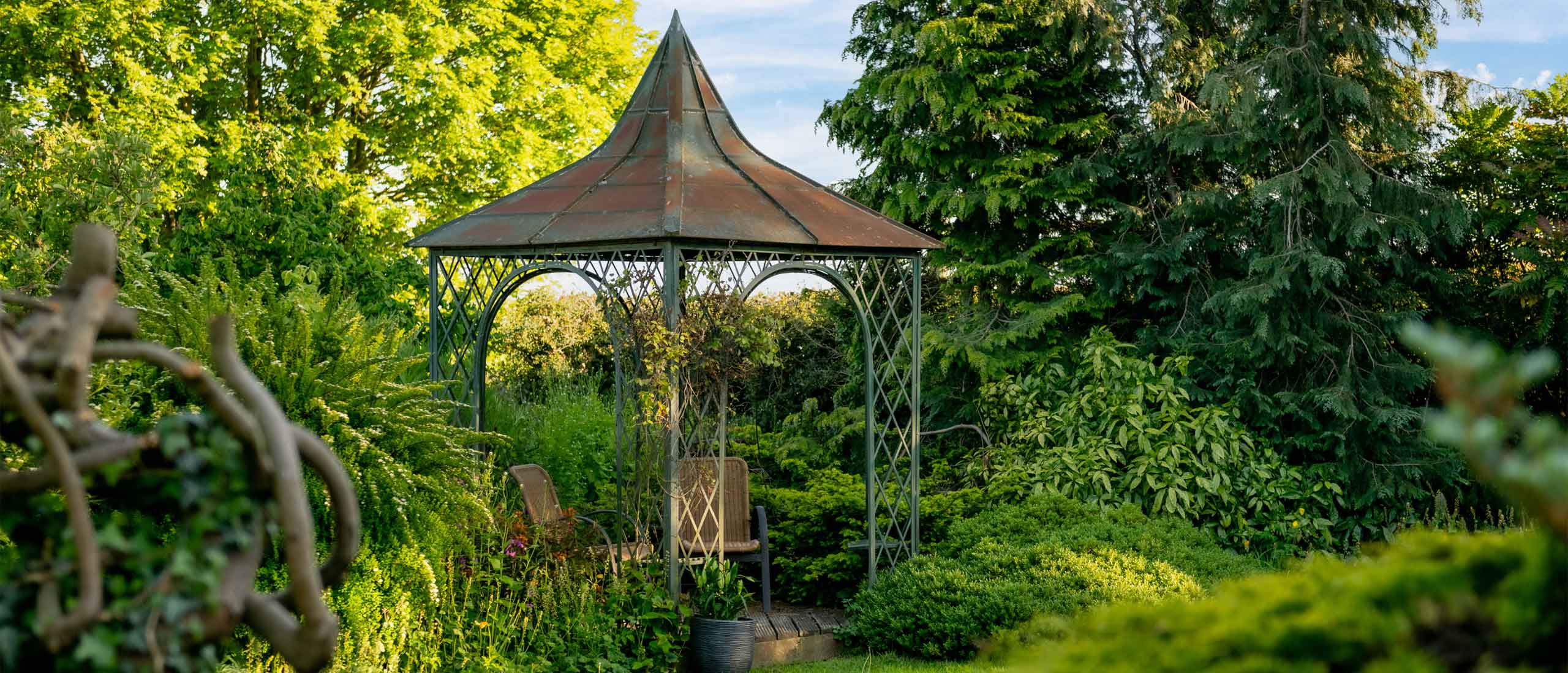 Gardens at Dannah Farm Luxury Derbyshire B&B